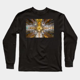 Sagrada Familia cathedral in Barcelona, Spain Long Sleeve T-Shirt